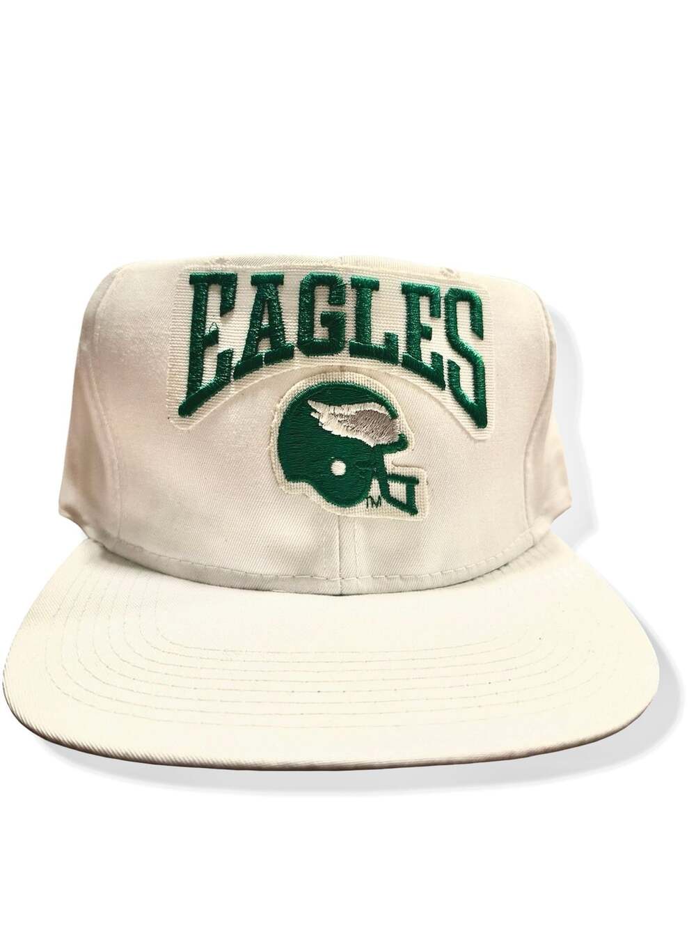 New Era Philadelphia Eagles Snapback Hat One Size Fits All Vintage White